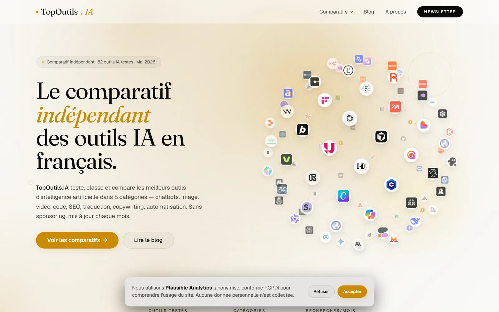 Aperçu du projet TopOutils.IA